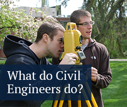 What do civil engineers do? button