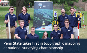Penn State students win overall at civil engineering 