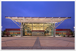 Delaware Welcome Center building- modern design