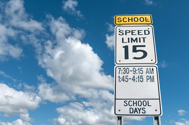 photo of road sign